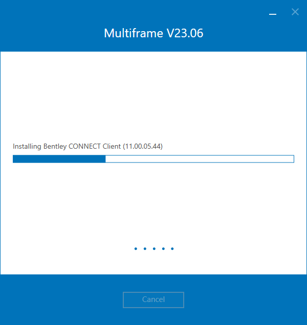 Bentley Multiframe CONNECT Edition v23.06 64位英文版安装教程