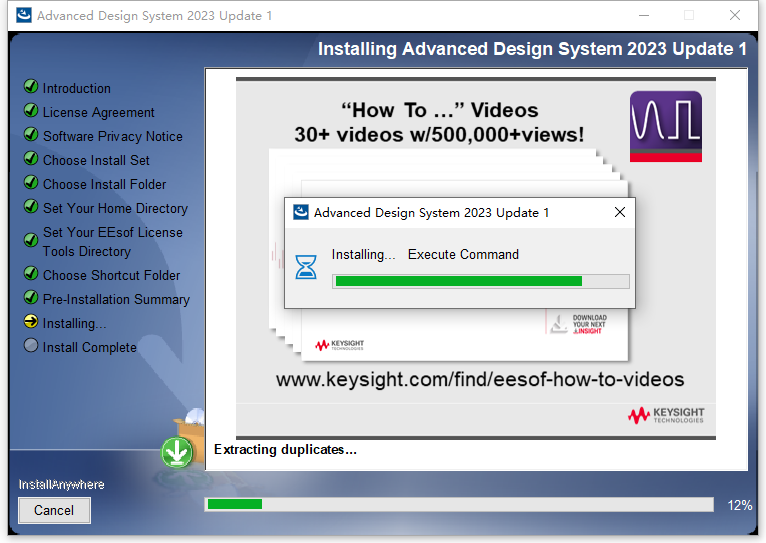 Advanced Design System 2023 With Update 1 64位英文版软件安装教程