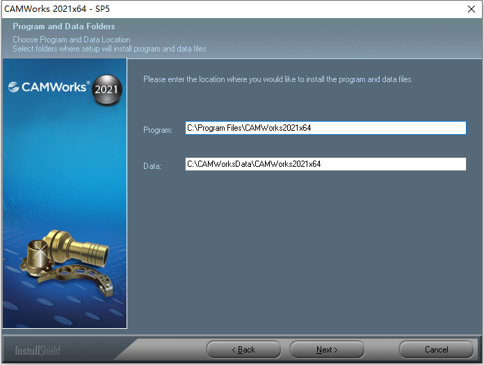 CAMWorks 2021 SP5 For Solidworks 2020-2022 64位简体中文版软件安装教程