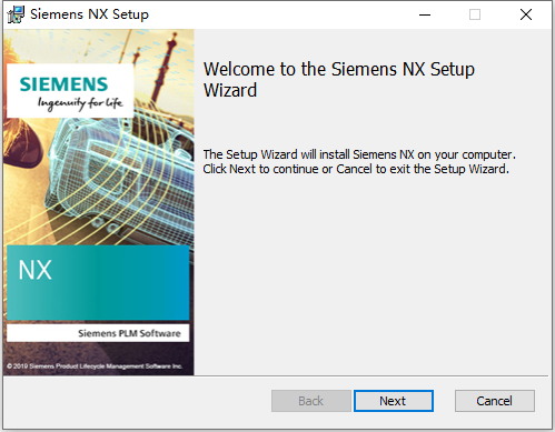 Siemens NX 1892 Build 4121 64位英文版软件安装教程