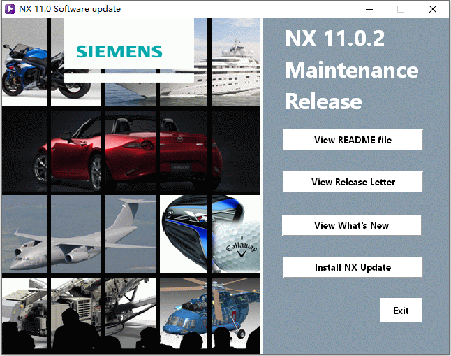 Siemens PLM NX 11.0.2 With MP13 64位简体中文版软件安装教程