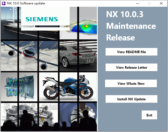 Siemens PLM NX 10.0.3 With MP19 64位简体中文版软件安装教程