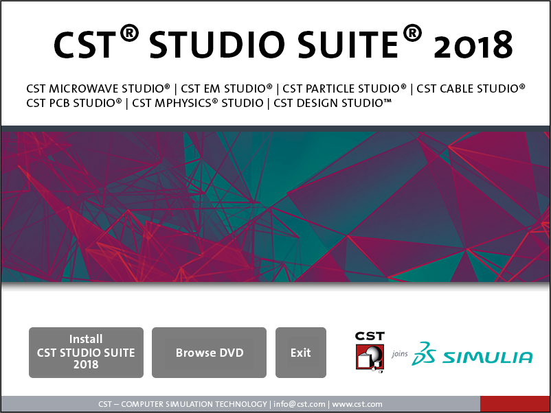 CST Studio Suite 2018 64位英文版软件安装教程