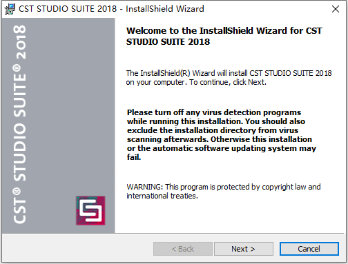 CST Studio Suite 2018 64位英文版软件安装教程