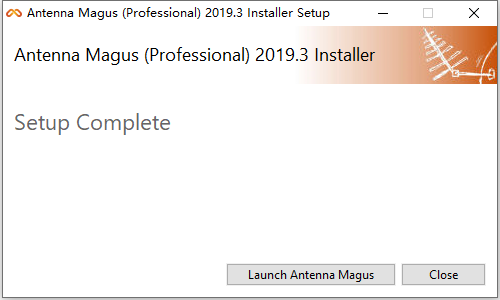 Antenna Magus Professional 2019.3 64位英文版软件安装教程