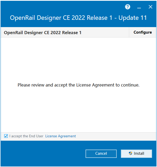  Bentley OpenRail Designer CONNECT Edition V10.11 64位英文版软件安装教程