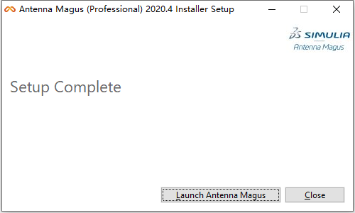 Antenna Magus Professional 2020.4 64位英文版软件安装教程