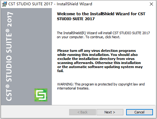  CST Studio Suite 2017 With SP5 64位英文版软件安装教程