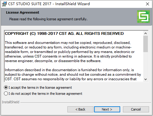  CST Studio Suite 2017 With SP5 64位英文版软件安装教程