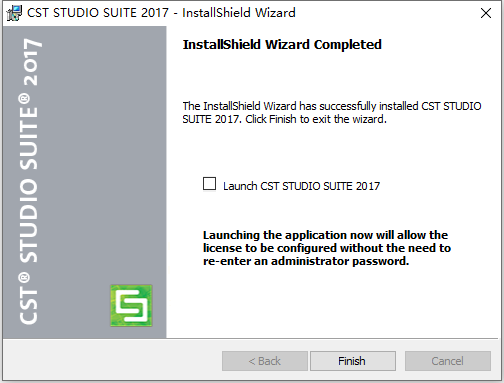  CST Studio Suite 2017 With SP5 64位英文版软件安装教程