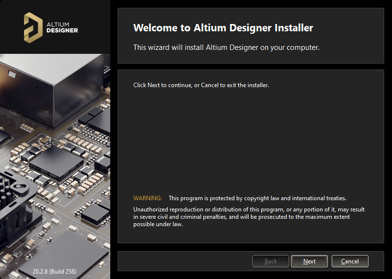 Altium Designer v20.2.8 Build 258 64位简体中文版软件安装教程