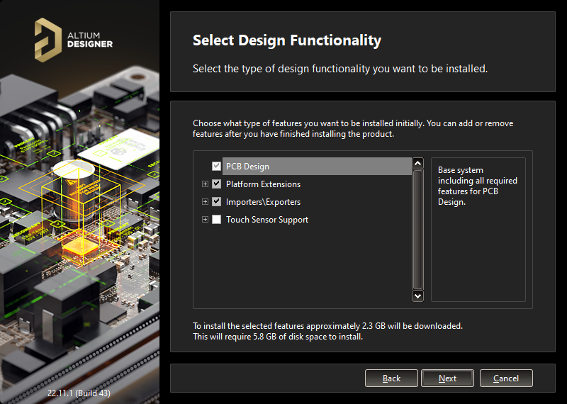 Altium Designer v22.11.1 Build 43 64位简体中文版安装教程