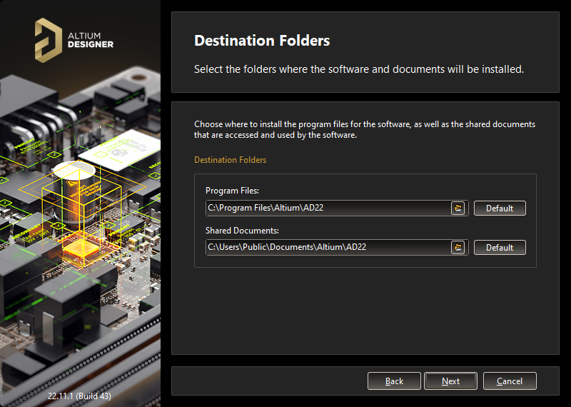 Altium Designer v22.11.1 Build 43 64位简体中文版安装教程