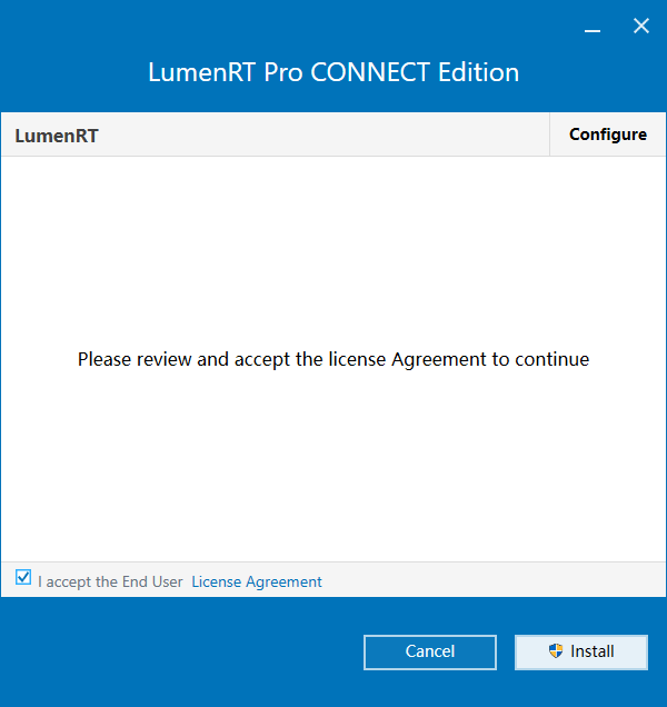 Bentley LumenRT CONNECT Edition v16.17英文版软件下载安装教程