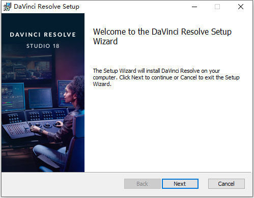 达芬奇BlackMagic Davinci Resolve v18.1.2 64位多语言版安装教程