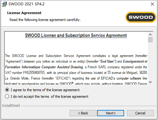 EFICAD SWOOD 2021 SP4.2 For Solidworks 2022 中文版下载安装教程