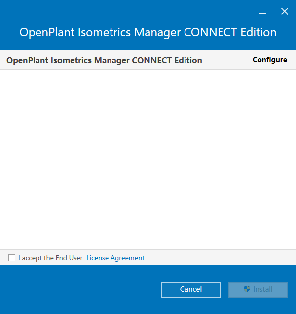 Bentley OpenPlant Isometrics Manager v10.11 English英文版软件下载安装教程