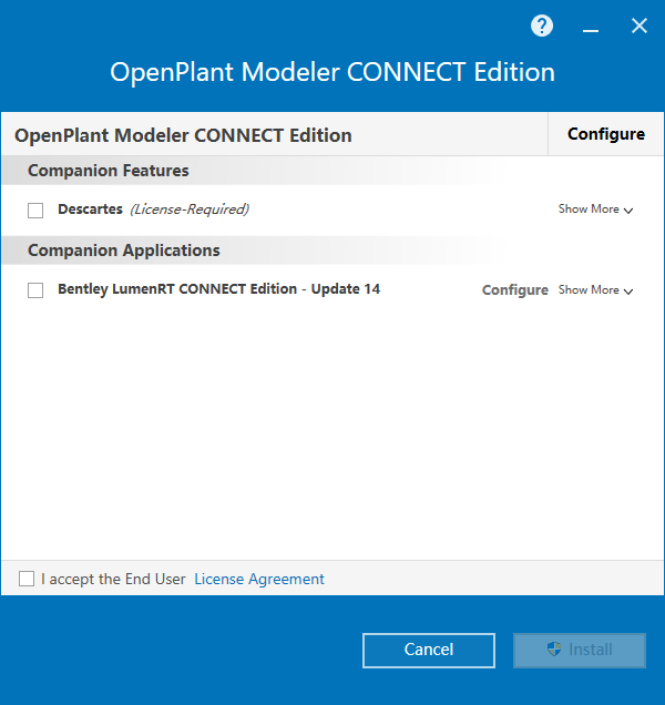  Bentley OpenPlant Modeler CONNECT Edition v10.11 英文版下载安装教程