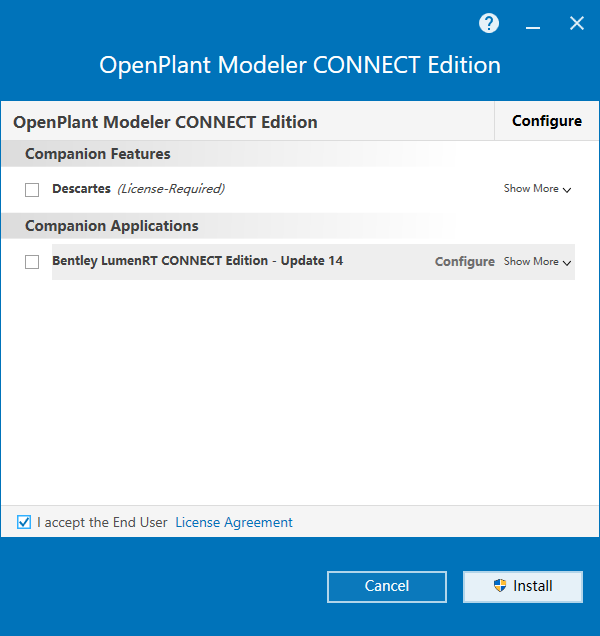  Bentley OpenPlant Modeler CONNECT Edition v10.11 英文版下载安装教程