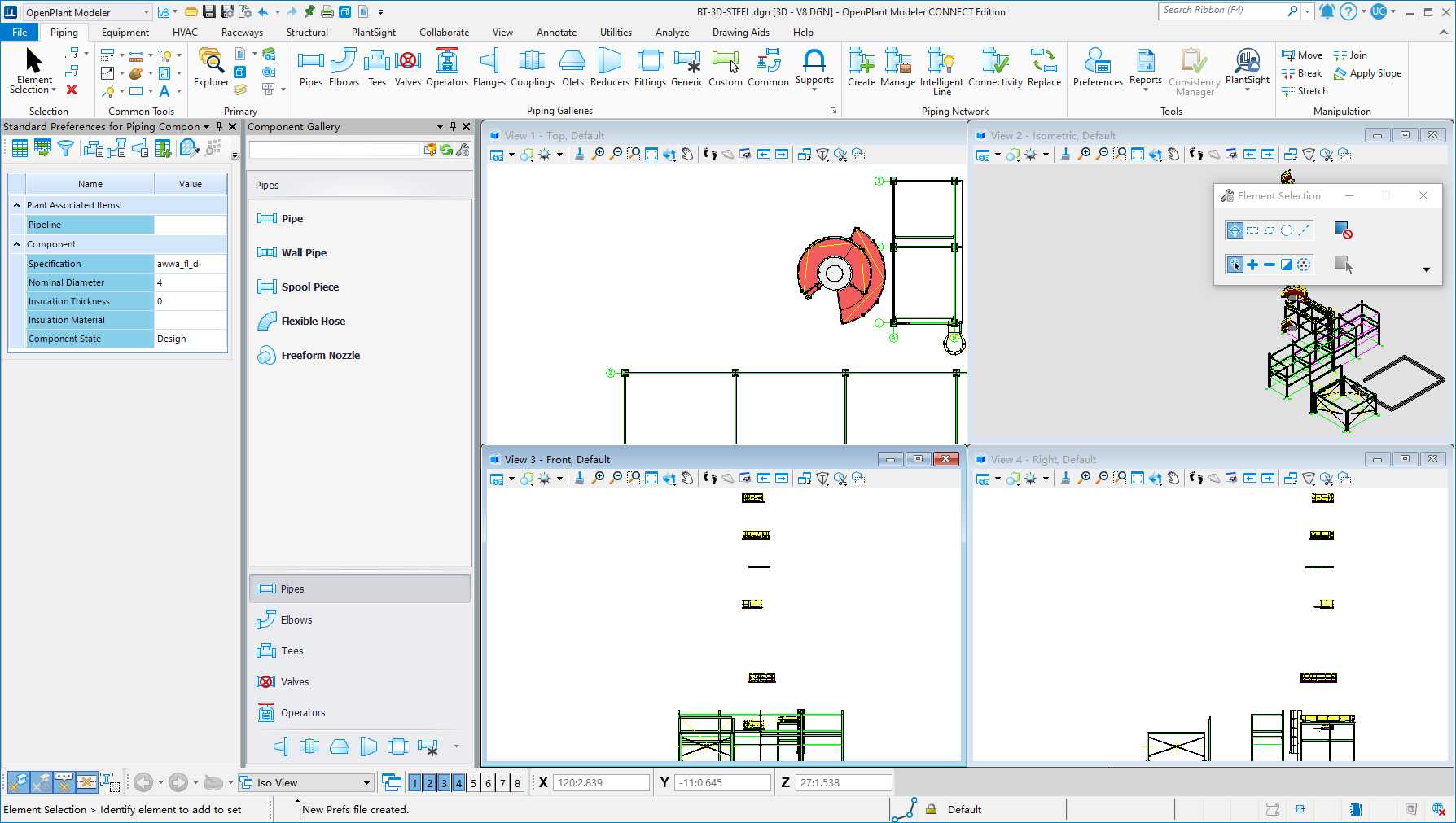  Bentley OpenPlant Modeler CONNECT Edition v10.11 英文版下载安装教程