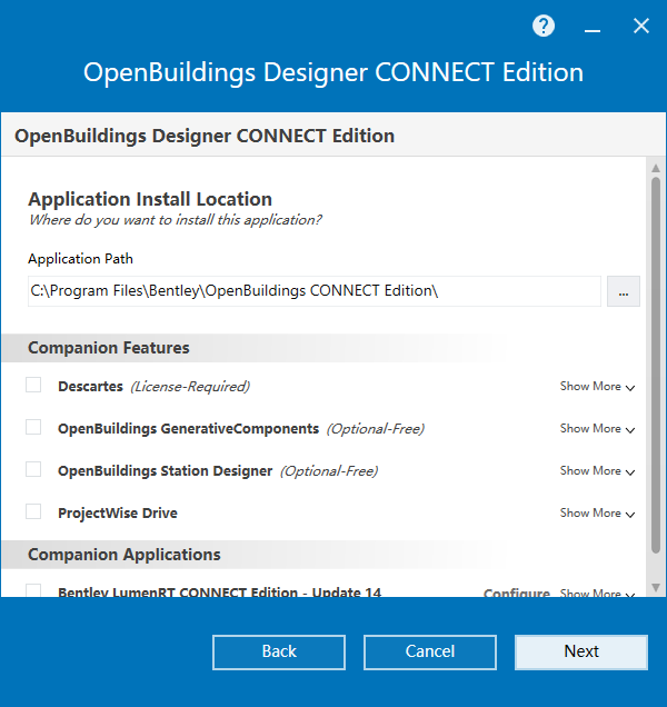  Bentley OpenBuildings Designer CONNECT Edition v10.10英文版下载安装教程