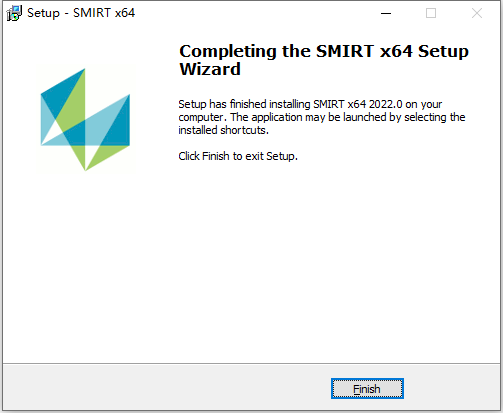 Hexagon SMIRT 2022.0 64位英文版软件安装教程