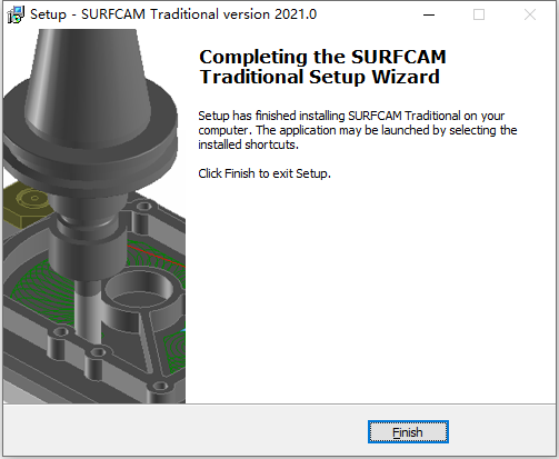 Hexagon SurfCAM Traditional v2021.0.2204.188 64位英文版软件安装教程