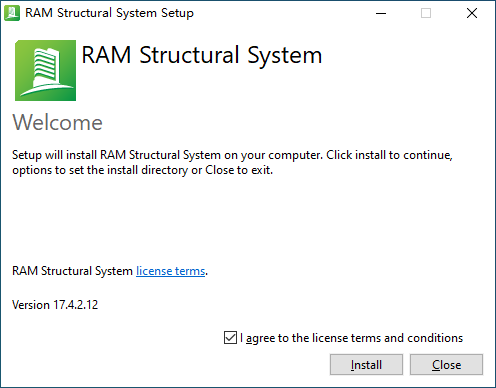 Bentley RAM Structural System CONNECT Edition v17.04.02下载安装教程