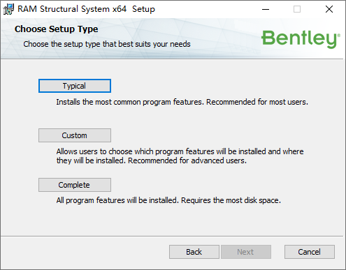 Bentley RAM Structural System CONNECT Edition v17.04.02下载安装教程