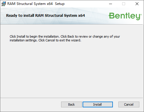 Bentley RAM Structural System CONNECT Edition v17.04.02下载安装教程