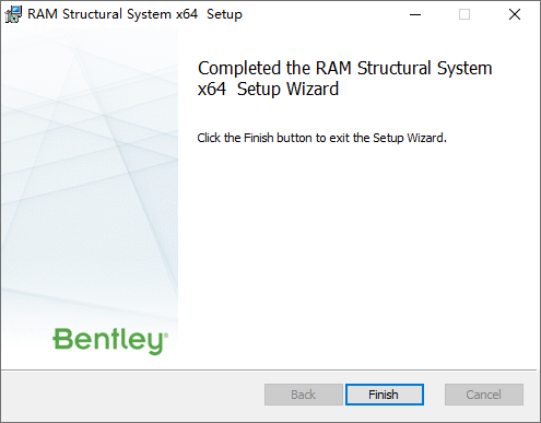 Bentley RAM Structural System CONNECT Edition v17.04.02下载安装教程