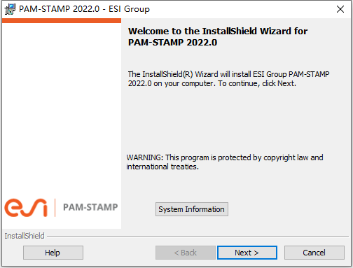 ESI PAM-STAMP 2022.0 软件下载安装教程