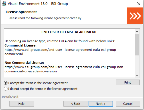 ESI Visual-Environment 18.0 64位简体中文版安装教程