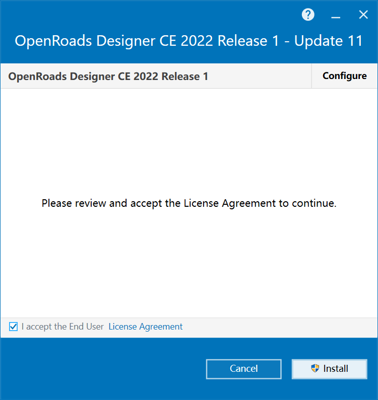 Bentley OpenRoads Designer CONNECT Edition v10.11.00下载安装教程