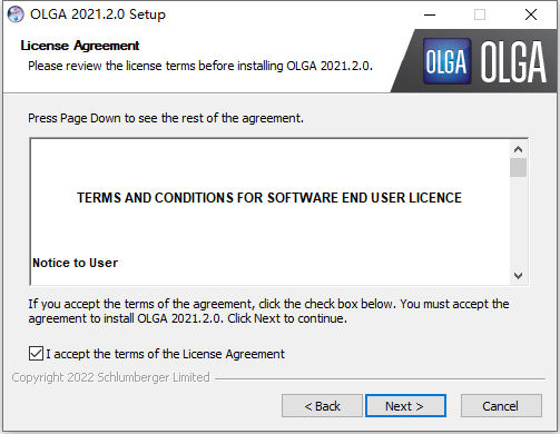 Schlumberger OLGA 2021.2 64位英文版安装教程