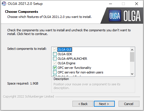 Schlumberger OLGA 2021.2 64位英文版安装教程