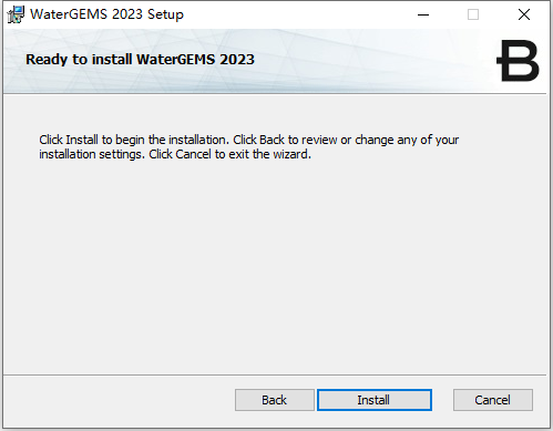 Bentley OpenFlows WaterGEMS v23.00.00.19 64位英文版下载安装教程