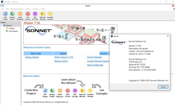 高频电磁(EM) 分析设计软件Sonnet Suites 17.56 Linux+Win 破解版含注册机