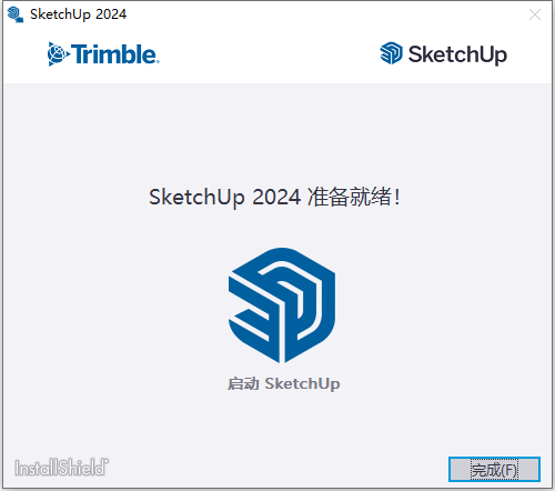 Sketchup Pro 2024 v24.0.484 64位多国语言版软件安装教程