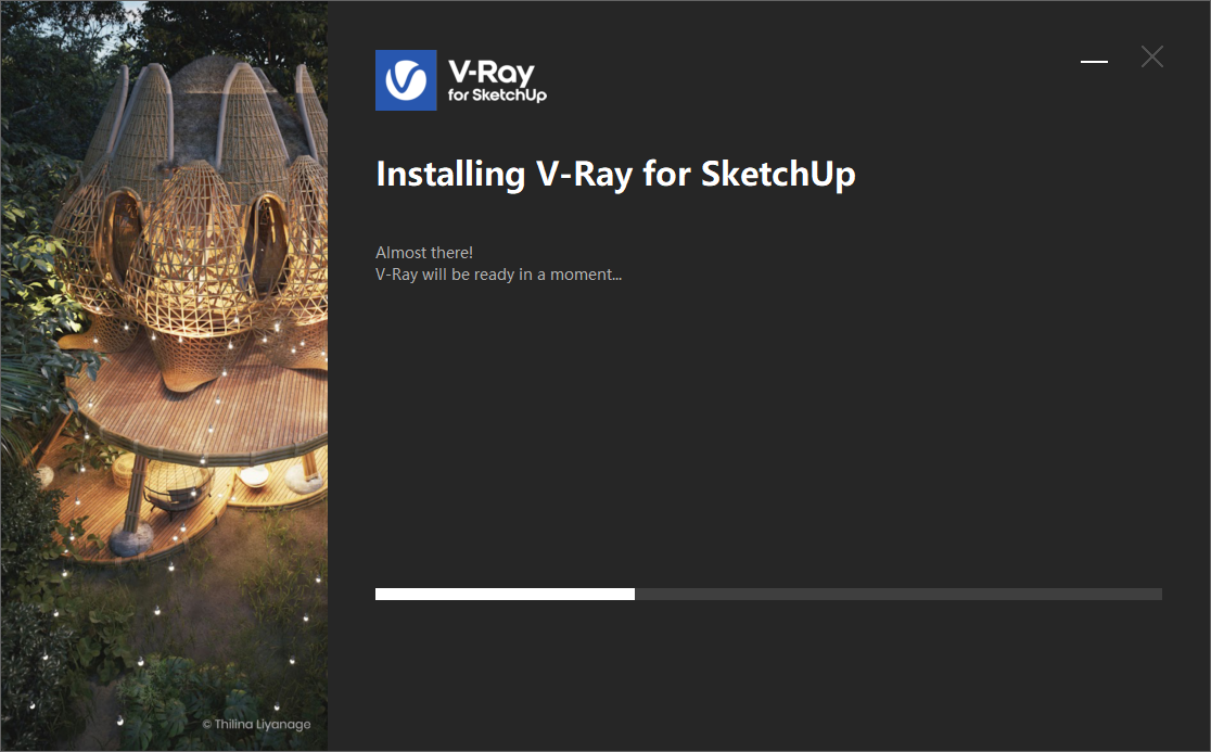 V-Ray Next Build 6.20.03 for SketchUp 2019-2024 64位简体中文版安装教程