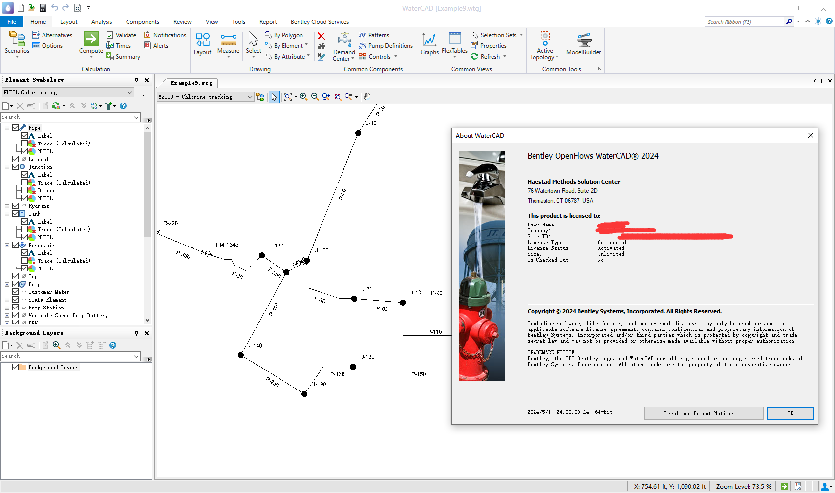 Bentley WaterCAD CONNECT Edition v24.00.00.24 64位英文版软件安装教程