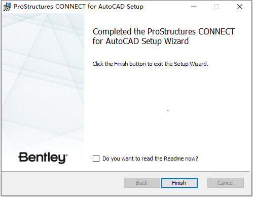 Bentley ProStructures For AutoCad v10.02.00.04 64位英文版软件安装教程