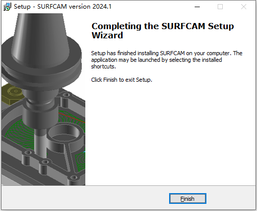 Hexagon SurfCAM v2024.1.2419.64 English 64位英文版安装教程