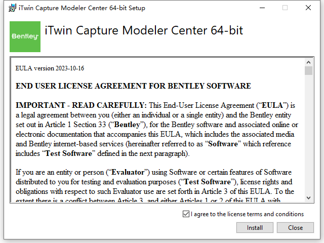 Bentley iTwin Capture Modeler Center 2024 v24.01.03.110中文版软件下载安装教程