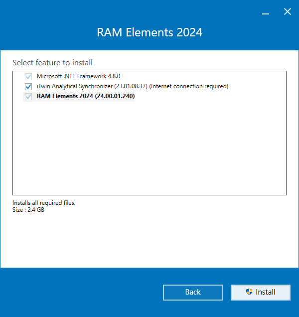 Bentley RAM Elements 2024 v24.00.01.240 64位英文版软件安装教程