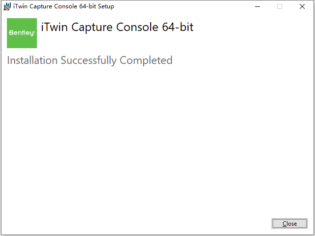 Bentley iTwin Capture Console 2023 v23.00.02.525 64位简体中文版软件下载安装教程