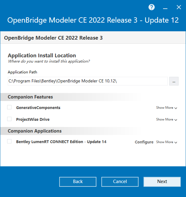 Bentley OpenBridge Modeler 2022 v10.12.02.017 64位英文版软件安装教程