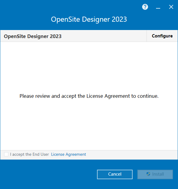 Bentley OpenSite Designer 2023 v23.00.01.011 64位英文版软件下载安装教程