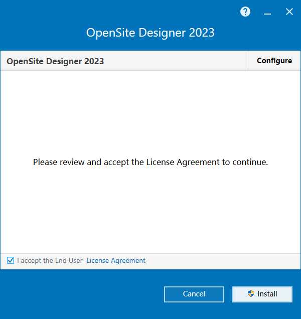 Bentley OpenSite Designer 2023 v23.00.01.011 64位英文版软件下载安装教程