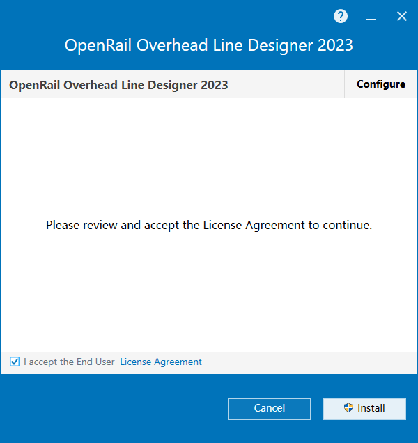 Bentley OpenRail Overhead Line Designer 2023 v23.00.00.129 64位英文版软件下载安装教程